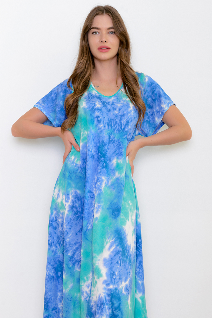 Платье Магия лета (голубой) Р11-867