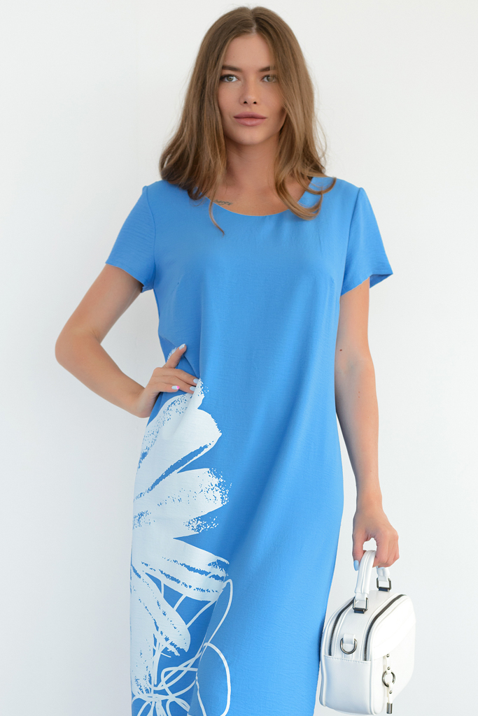 Платье Соул (синий) Р11-862